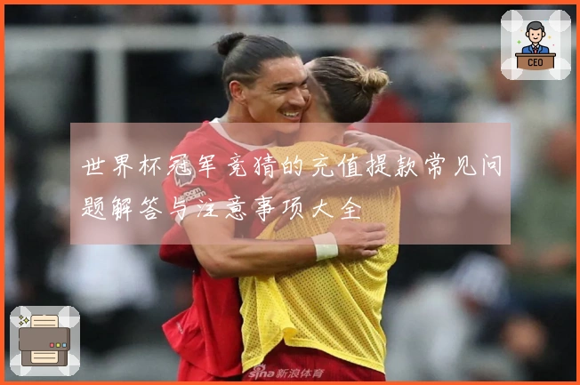 世界杯冠军竞猜的充值提款常见问题解答与注意事项大全